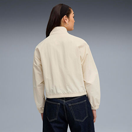 Puma Kadın Sweatshirt Her Woven Half Zip Crew