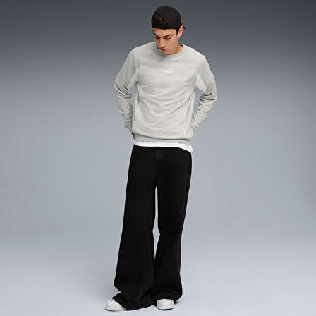 Sport Crew Tr Erkek Gri Günlük Stil Sweatshirt 68824604