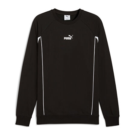 Sport Crew Tr Erkek Siyah Günlük Stil Sweatshirt 68824601