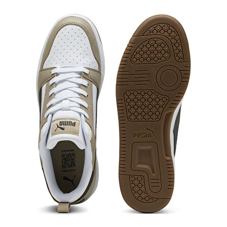 Rebound v6 Low Unisex Beyaz Sneaker Ayakkabı 39232852