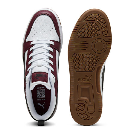 Rebound v6 Low Unisex Beyaz Sneaker Ayakkabı 39232854