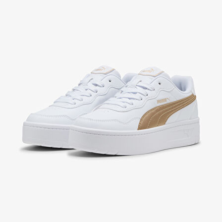 Puma Court Lally Skye Dayinight Kadın Beyaz Spor Ayakkabı