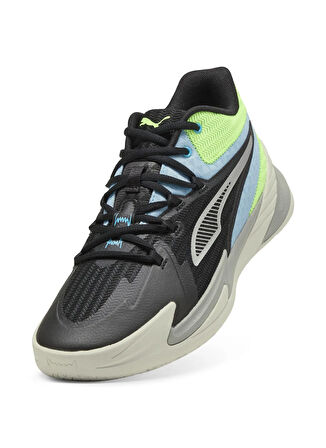 Puma 31135309 DAGGER PUMA Black-Bright A Siyah - Mavi - Yeşil Erkek Basketbol Ayakkabısı