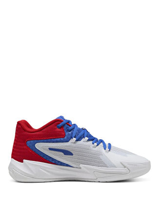 Puma 31135311 DAGGER PUMA White-Mountain Beyaz - Mavi Erkek Basketbol Ayakkabısı