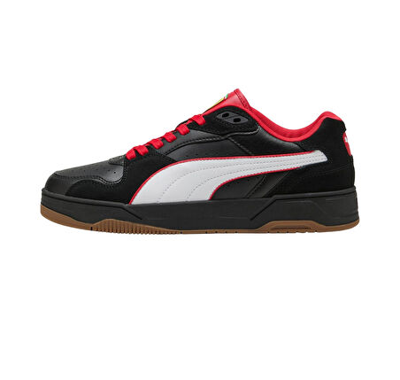 308912-01 Puma Ferrari Rbd Break Low Spor Ayakkabı Siyah