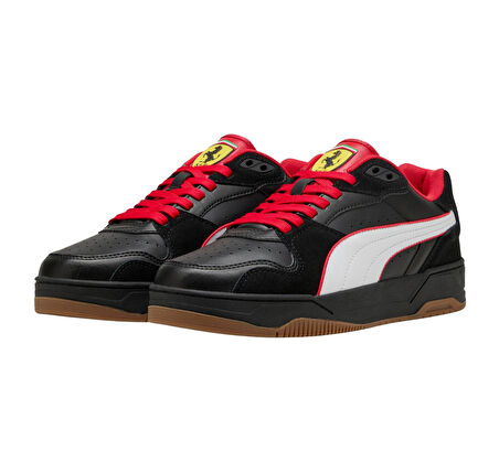 308912-01 Puma Ferrari Rbd Break Low Spor Ayakkabı Siyah