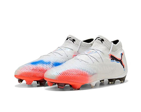 Puma Future 8 Ultimate Fg Erkek Çim Zemin Kramponu 10858101 Beyaz