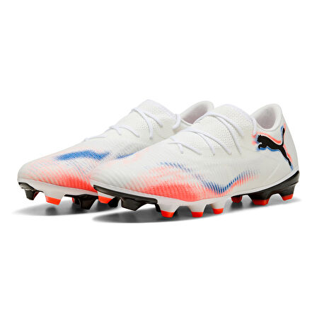 Future 8 Match Low Fg/Ag Erkek Beyaz Futbol Krampon 10859901