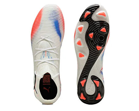 Puma Future 8 Pro Fg/Ag Erkek Çoklu Çim Zemin Kramponu 10858801 Beyaz