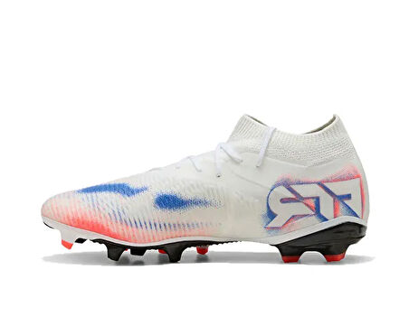 Puma Future 8 Match Fg/Ag Erkek Çoklu Çim Zemin Kramponu 10859301 Beyaz