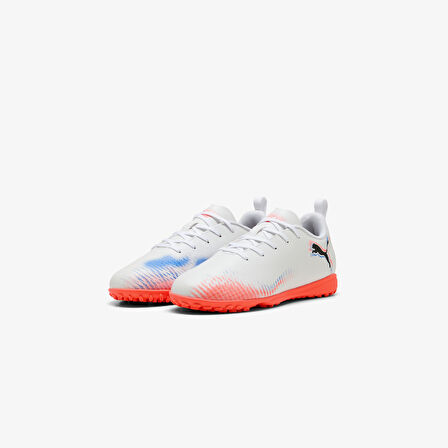 Puma Future 8 Play Tt Çocuk Beyaz Halı Saha Kramponu
