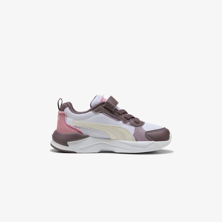 Puma X-Ray 3 Lt Mid 90S Ac+ Ps Çocuk Mor Spor Ayakkabı