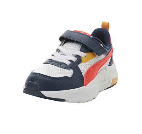 391480-17 Puma Trinity Lite Ac+ Ps Pristine- White- &amp;Ccedil;ocuk Spor Ayakkabı Lacivert