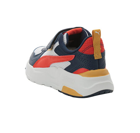 391480-17 Puma Trinity Lite Ac+ Ps Pristine- White- &amp;Ccedil;ocuk Spor Ayakkabı Lacivert