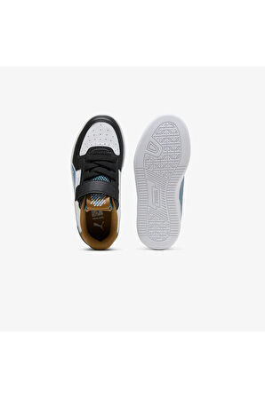 Caven 2.0 Run Fun Çocuk Siyah Spor Ayakkabı