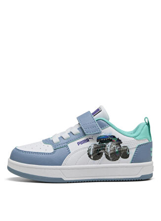 Puma Mavi Erkek Çocuk Yürüyüş Ayakkabısı 40340601-Puma Caven 2.0 Lo Hot Whee