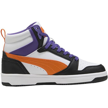 Puma Rebound V6 Mid Günlük Bilekli Spor Ayakkabı SİYAH MOR