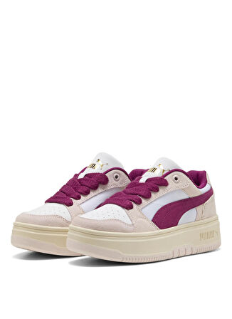 Puma Bordo - Pembe Kız Çocuk Yürüyüş Ayakkabısı 40434002-Rebound Femme Memoires Jr