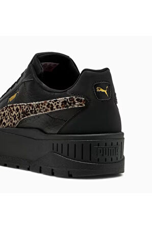 Puma Karmen II Low Bot Animal Flair Siyah Spor Ayakkabı Sneakers - 402645