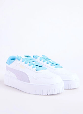 Puma Beyaz Kız Çocuk Yürüyüş Ayakkabısı 40320802-Carina Street Lacey 2.0 Jr