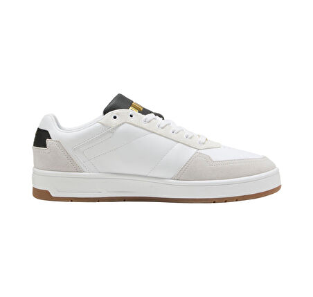 395087-12 Puma Court Classic Lux Sd Spor Ayakkabı Beyaz