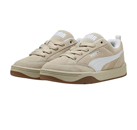 401606-09 Puma Park Lifestyle Raw Spor Ayakkabı Krem