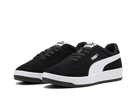Puma COURT CLASSIC CLEAN SD Unisex Günlük Ayakkabı 40268001 Siyah
