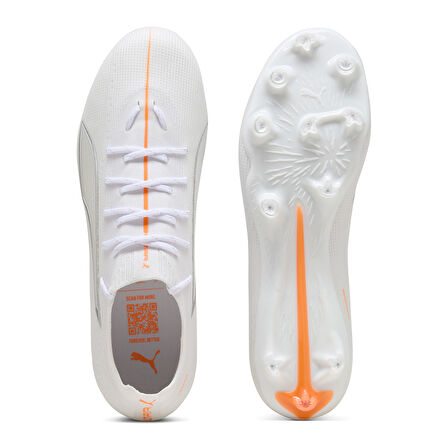 Ultra 6 Pro Fg/Ag Erkek Beyaz Futbol Krampon 10855104