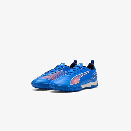 Puma Ultra 6 Play Tt + Mid Çocuk Mavi Halı Saha Kramponu