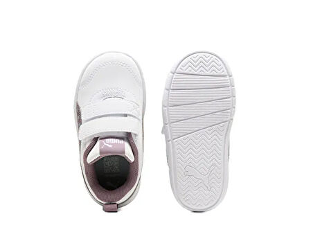 Puma Courtflex V3 Dotty V inf Bebek Günlük Ayakkabı 39875906 Beyaz