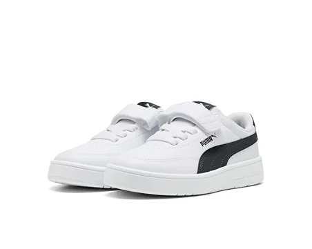 Puma Court Classic Clean Ac+ Ps Çocuk Günlük Ayakkabı 40375101 Beyaz