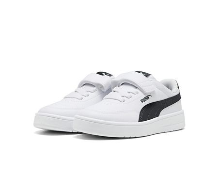 Puma Court Classic Clean Ac+ Ps Çocuk Günlük Ayakkabı 40375101 Beyaz