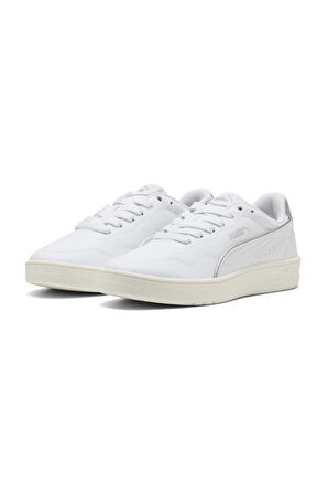 Puma Court Lally DaylNight 402682 02 Kadın Sneaker Ayakkabı Beyaz Gümüş 36-40 
