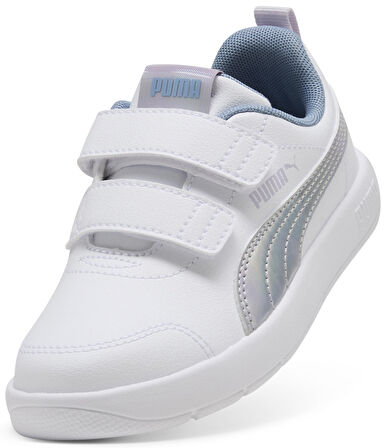 Puma Courtflex V3 Space Belle V PS 404345-02 Ortopedik Çocuk Spor Ayakkabı