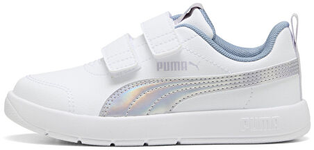 Puma Courtflex V3 Space Belle V PS 404345-02 Ortopedik Çocuk Spor Ayakkabı