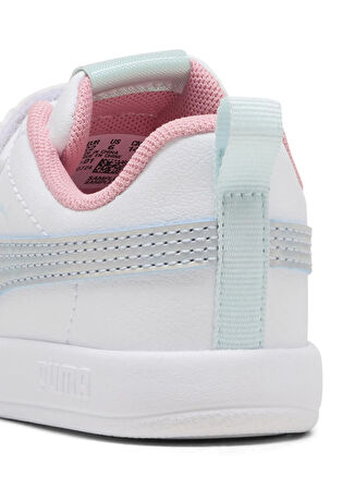 Puma Beyaz Bebek Yürüyüş Ayakkabısı 40434601-Courtflex V3 Space Belle V