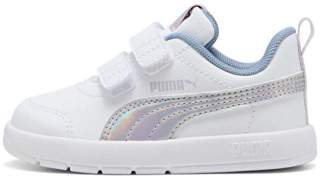 Puma Courtflex V3 SpaceBelle VInf 404346-02 Ortopedik Bebek Çocuk Spor Ayakkabı