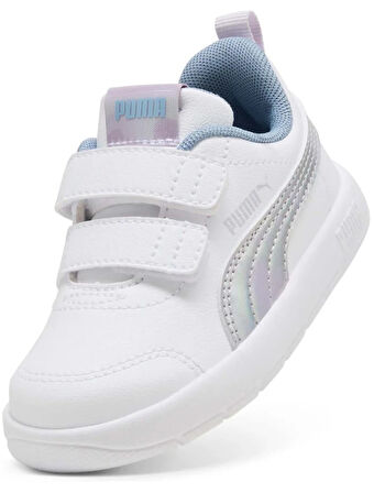 Puma Courtflex V3 SpaceBelle VInf 404346-02 Ortopedik Bebek Çocuk Spor Ayakkabı