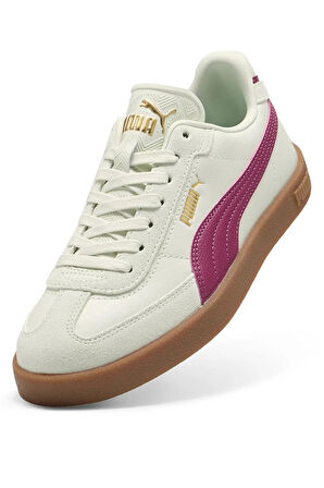 Puma Kadın Club II Era Unisex Bej Mor Spor Ayakkabı Sneaker - 397447