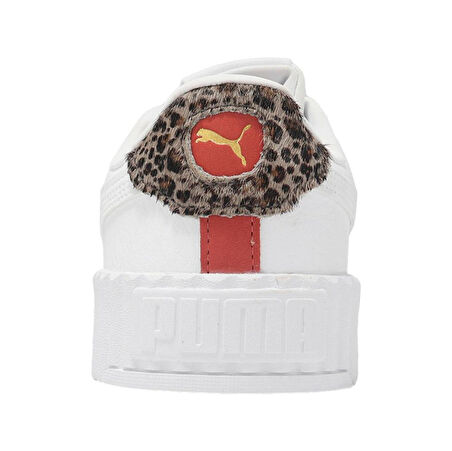 Puma Carina 3.0 Animal Flair 402642 01 Beyaz Unisex Sneakers