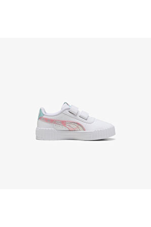 Puma 402806-01 Carina 3.0 Space Belle Çocuk Beyaz Spor Ayakkabı