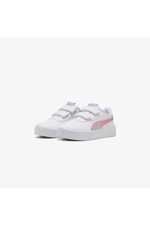 Puma 402806-01 Carina 3.0 Space Belle Çocuk Beyaz Spor Ayakkabı
