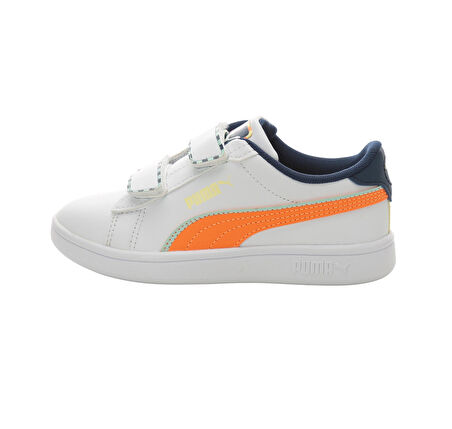 402830-01 Puma Smash 3.0 Playdate V Ps &amp;Ccedil;ocuk Spor Ayakkabı Beyaz