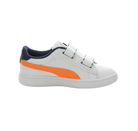 402830-01 Puma Smash 3.0 Playdate V Ps &amp;Ccedil;ocuk Spor Ayakkabı Beyaz