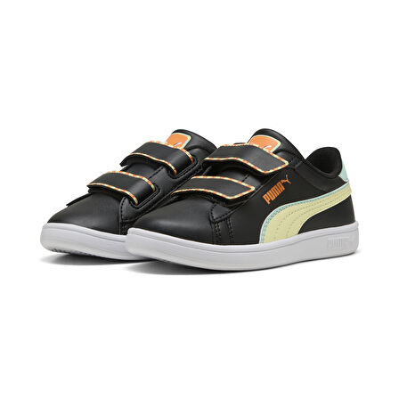 Puma Smash 3.0 Playdate V Ps Çocuk Spor Ayakkabı SİYAH