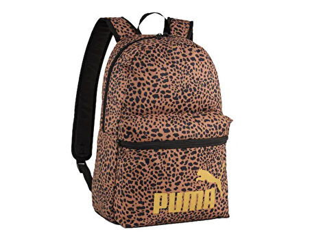 Puma Phase Aop Backpack Sırt Çantası-En: 31 cm, Boy: 44 cm, Derinlik: 15 cm 9116927 Siyah