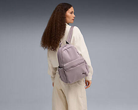 Puma Her Small Backpack Sırt Çantası-En: 25 cm, Boy: 37 cm, Derinlik: 12 cm 09171404 Siyah