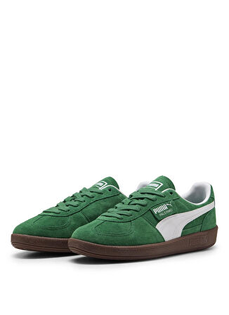 Puma 39646363 Palermo wArchive Green-PUM Yeşil - Beyaz Kadın Lifestyle Ayakkabı