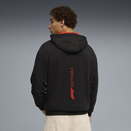 Puma F1 Essential+ Fullzip Hoodie Jacket 632653-01 Erkek Eşofman Üstü