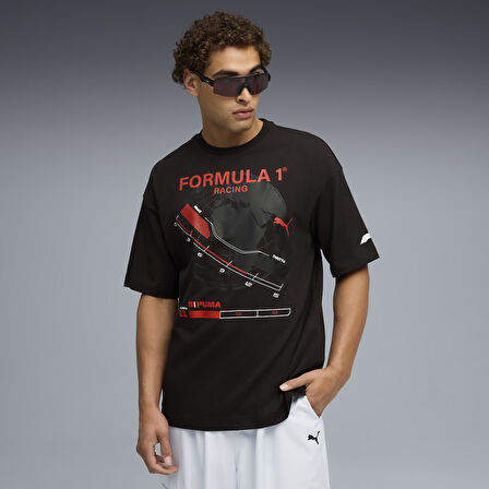 Puma 632655-01 F1 Graphic Tee - Relaxed Tişört Erkek T-Shirt